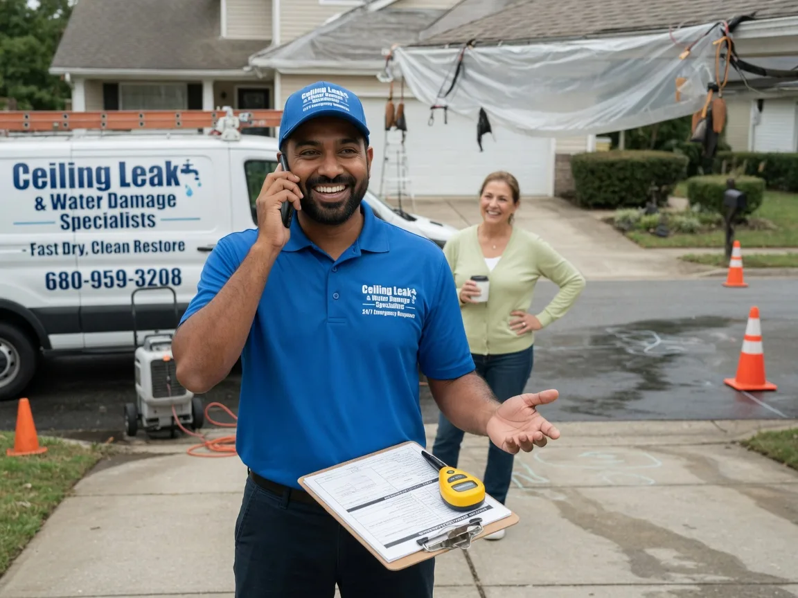 Ceiling Leak Cleanup West Haven, UT FAQs
